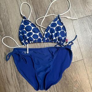 Ocean-pacific Women's Blue Bikini-and-tankini-tops
